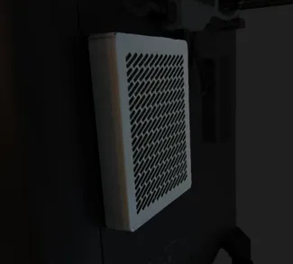 Activated Charcoal Holder Exhaust Attachment