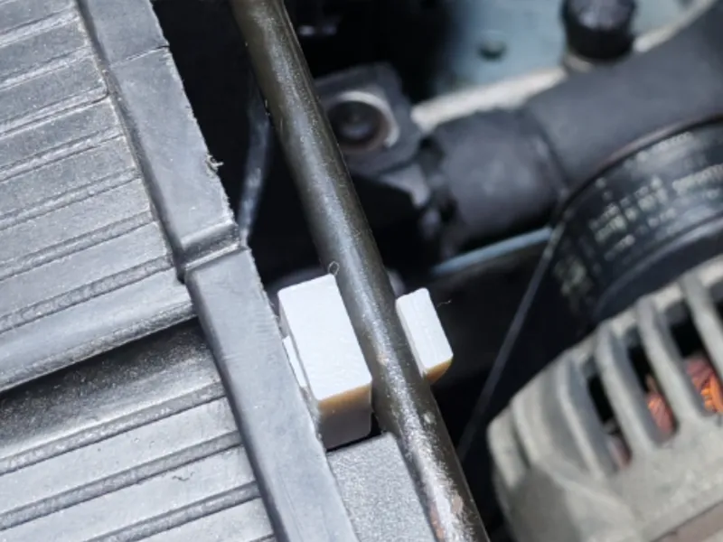 hood rod support clip for ibiza 6j