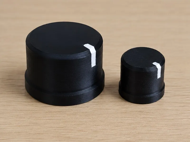 Potentiometer Knobs v5 –3D Printable Control Knobs