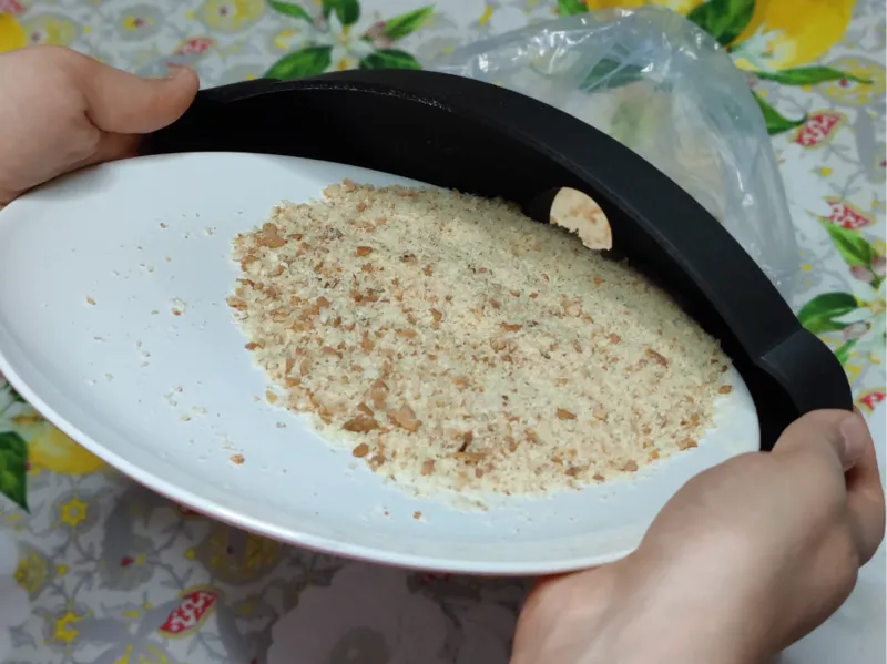 Imbuto piatto funnel mollica - farina