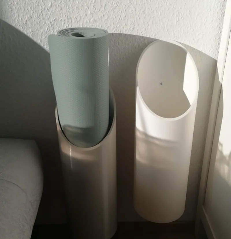 yoga mat wall holder / wall mount