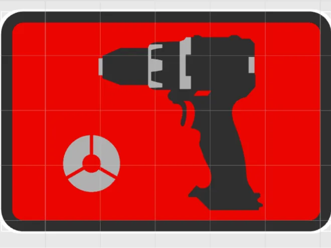 Tool type mark Parkside - drill