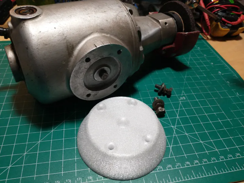 Base for Barrett 3" Grinder