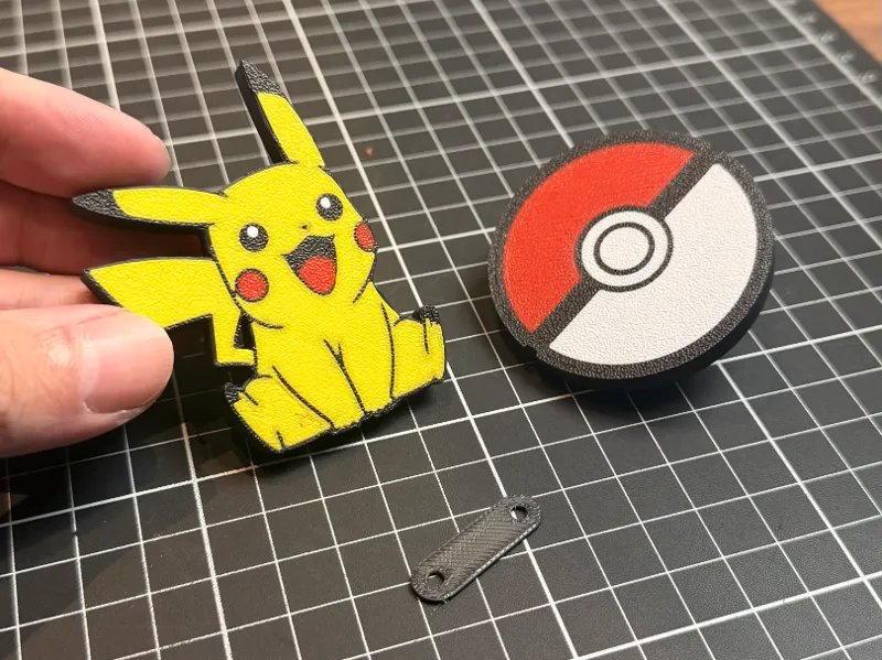 Pokébola + Pikachu | Puxador de Gavetas e Armários