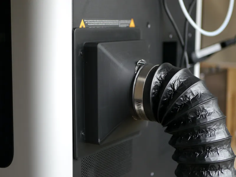 Duct Adapter for the H2D