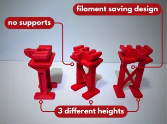 Bridge Pillar for train tracks (Ikea/Brio)