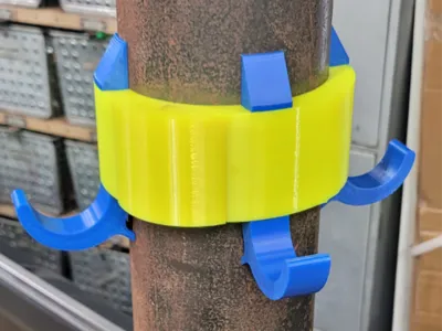 Pole Mount Coat Hanger
