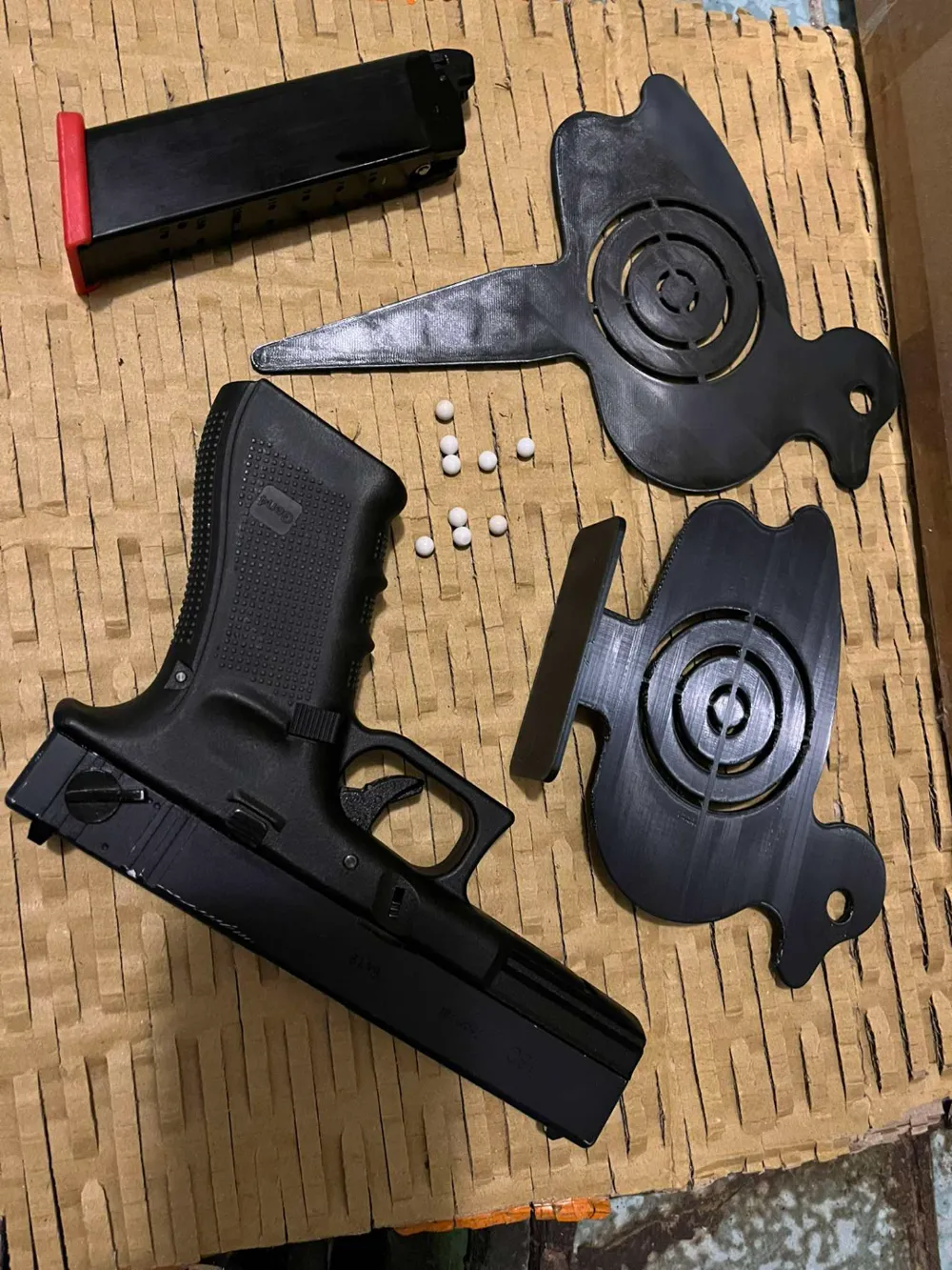 Target Duck, duckling, Airsoft, Air gun, BB gun by Ainon3Dprint