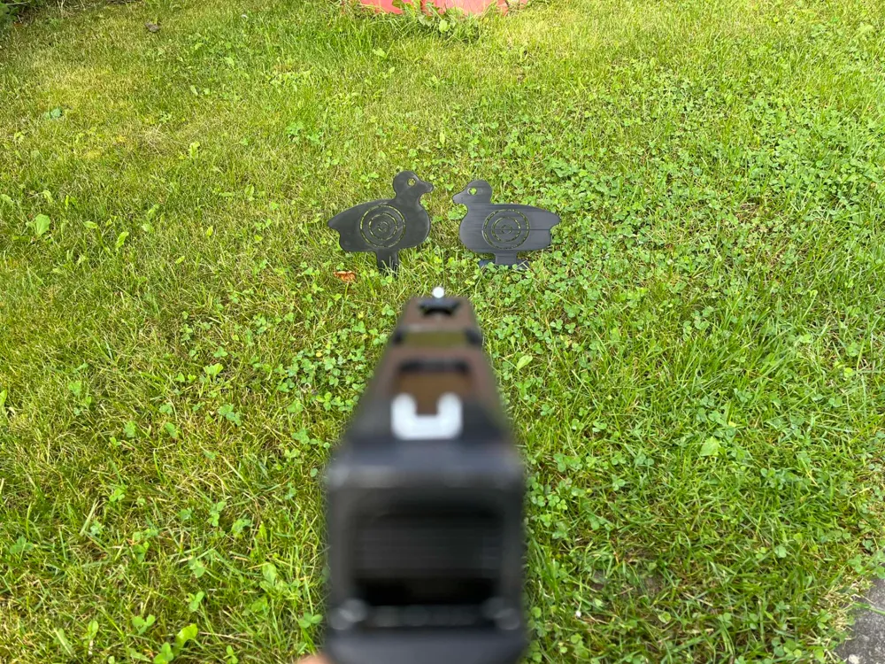 Target Duck, duckling, Airsoft, Air gun, BB gun by Ainon3Dprint