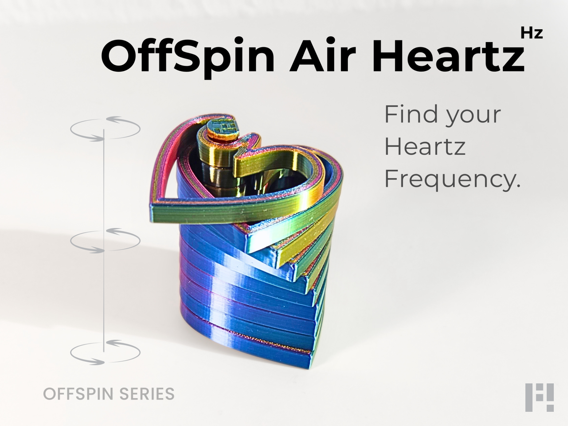 OffSpin Air Heartz – Ten Layer Hz Spinner