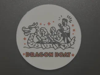 Dragon Boat – Fridge Magnet / Calamita da Frigo