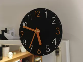 Modern Minimalist Clock
