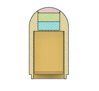 Ersatzkappe für Apple Pencil (1. Gen) - Variante 2 Magnete