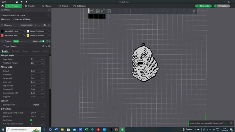 Classic Monsters Creature From The Black Lagoon Keychain