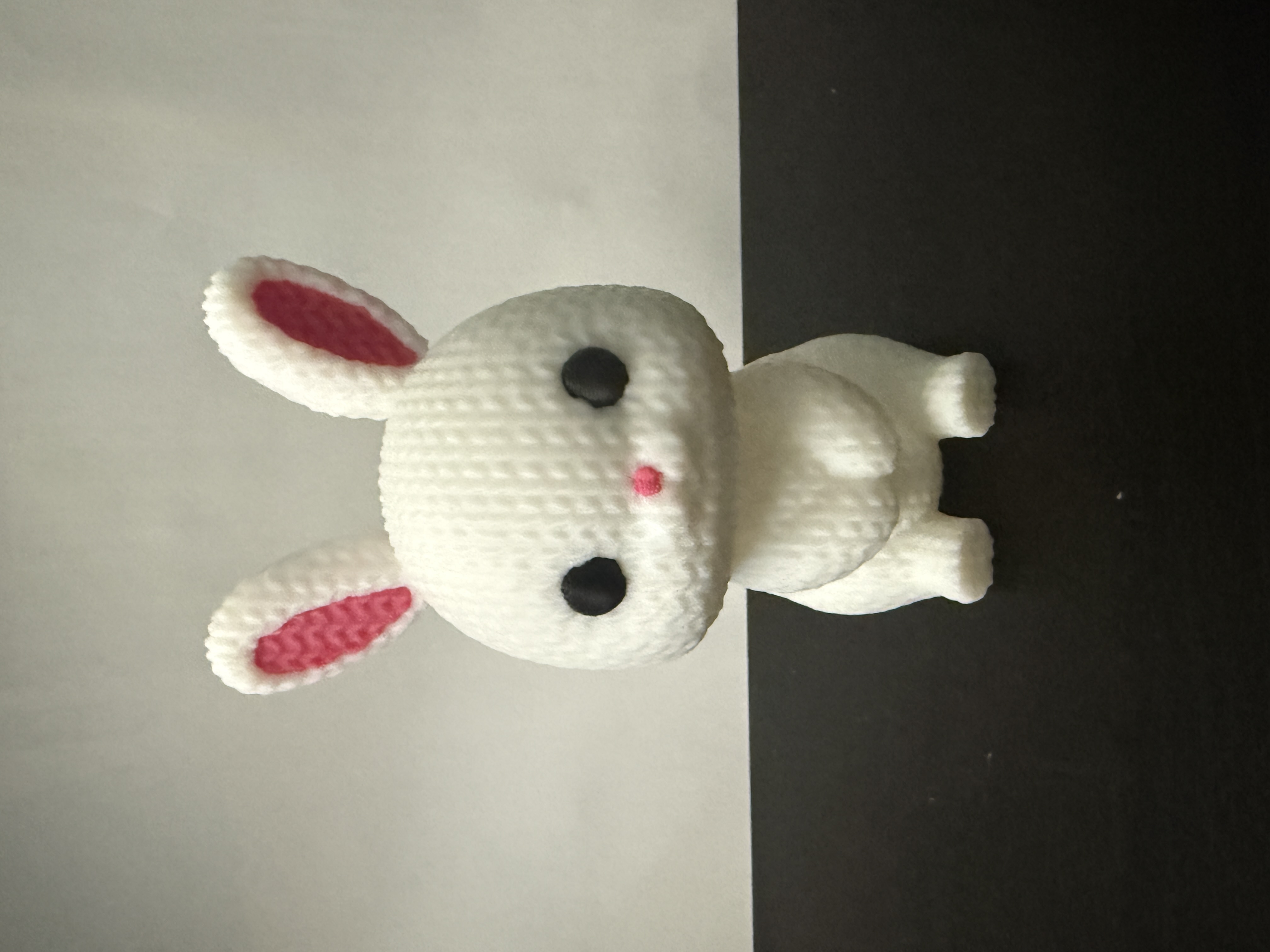 Miniatura 2 do modelo 3D Knitted Easter Bunny