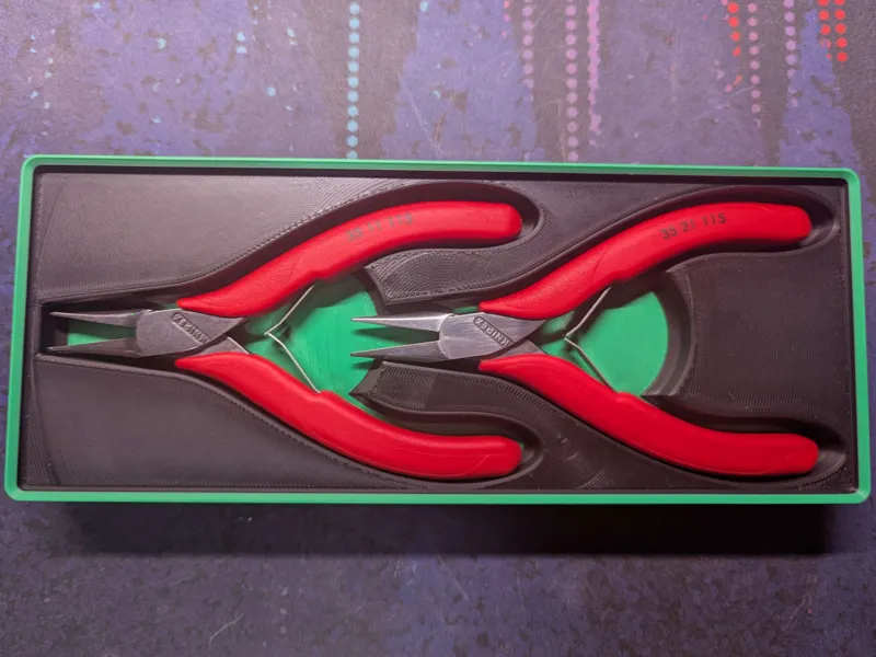 Knipex Small Pliers Gridfinity 