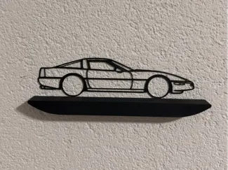 Corvette c4 wallart