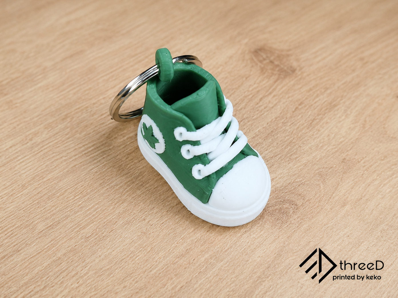Mini High-Top Sneaker Keychain