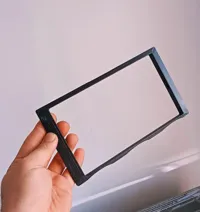 ABS Frame 0.2mm layer, 4 walls, 100% infill