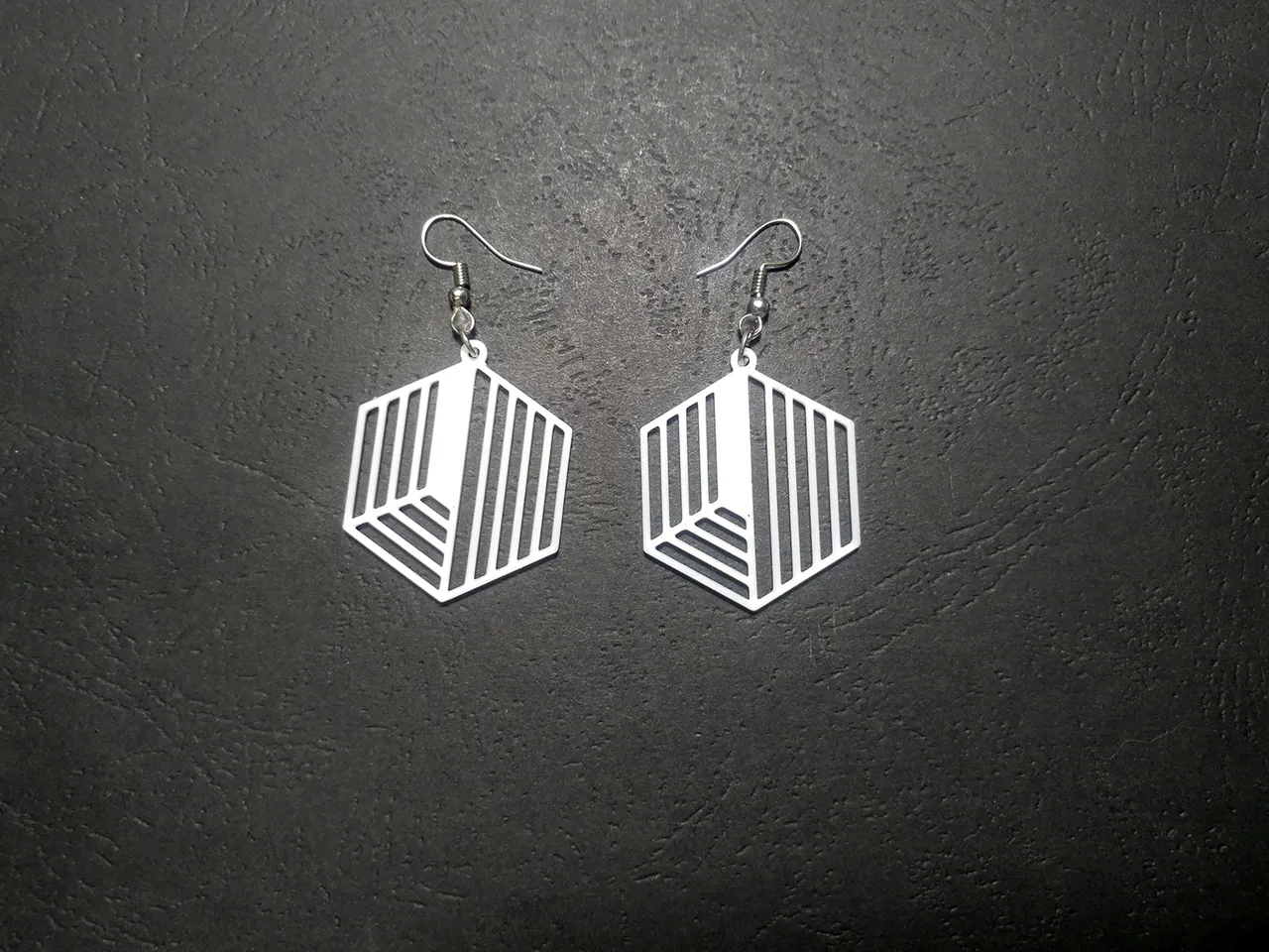 Monolith of Symmetry Earrings view 2