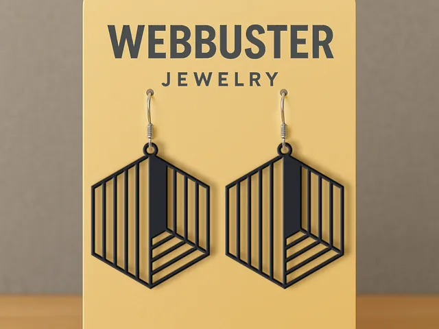 Monolith of Symmetry Earrings
