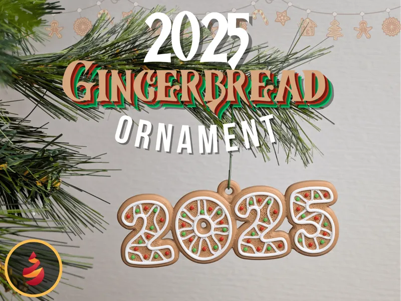 2025 Gingerbread Ornament