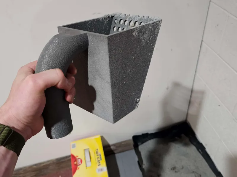 Overbuilt Kitty Litter Scooper