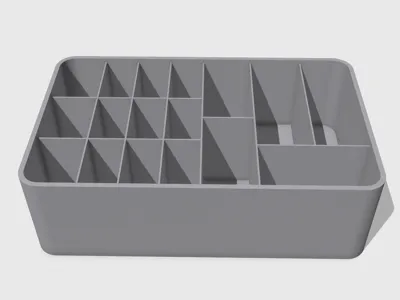 Cable Organizer Box, Compartment Storage Box