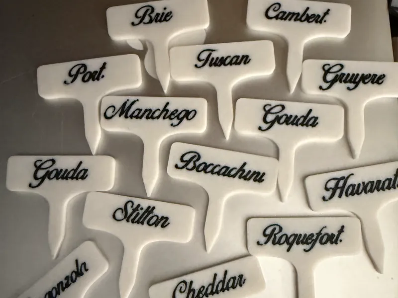 Charcuterie Cheese Markers