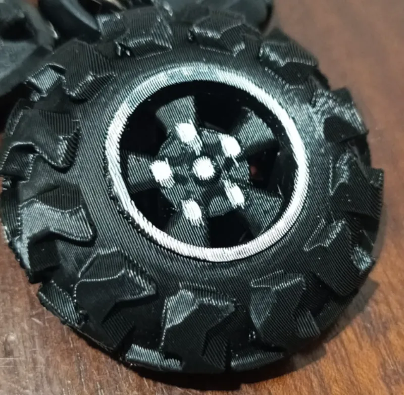 offroad wheel key chain