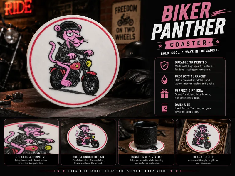 Biker Panther Coaster