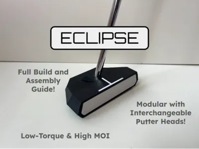 Eclipse Putter - Low Torque / Modular / High MOI