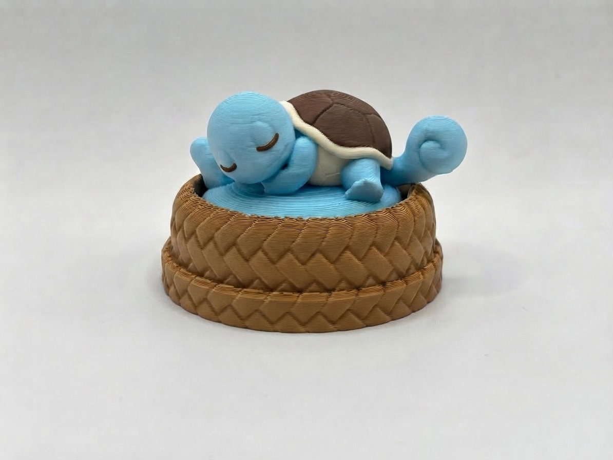 #0007 Squirtle - Sleeping Pokemon Clicker