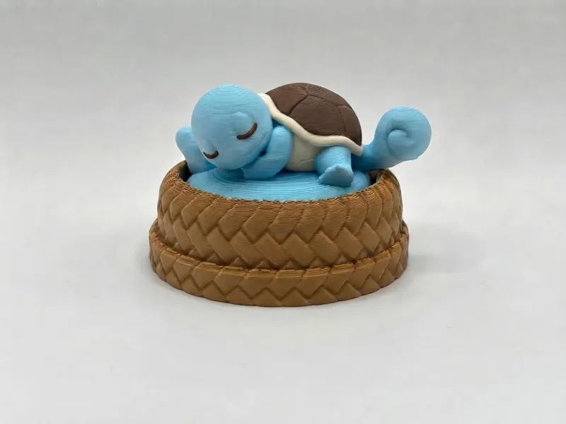 #0007 Squirtle - Sleeping Pokemon Clicker