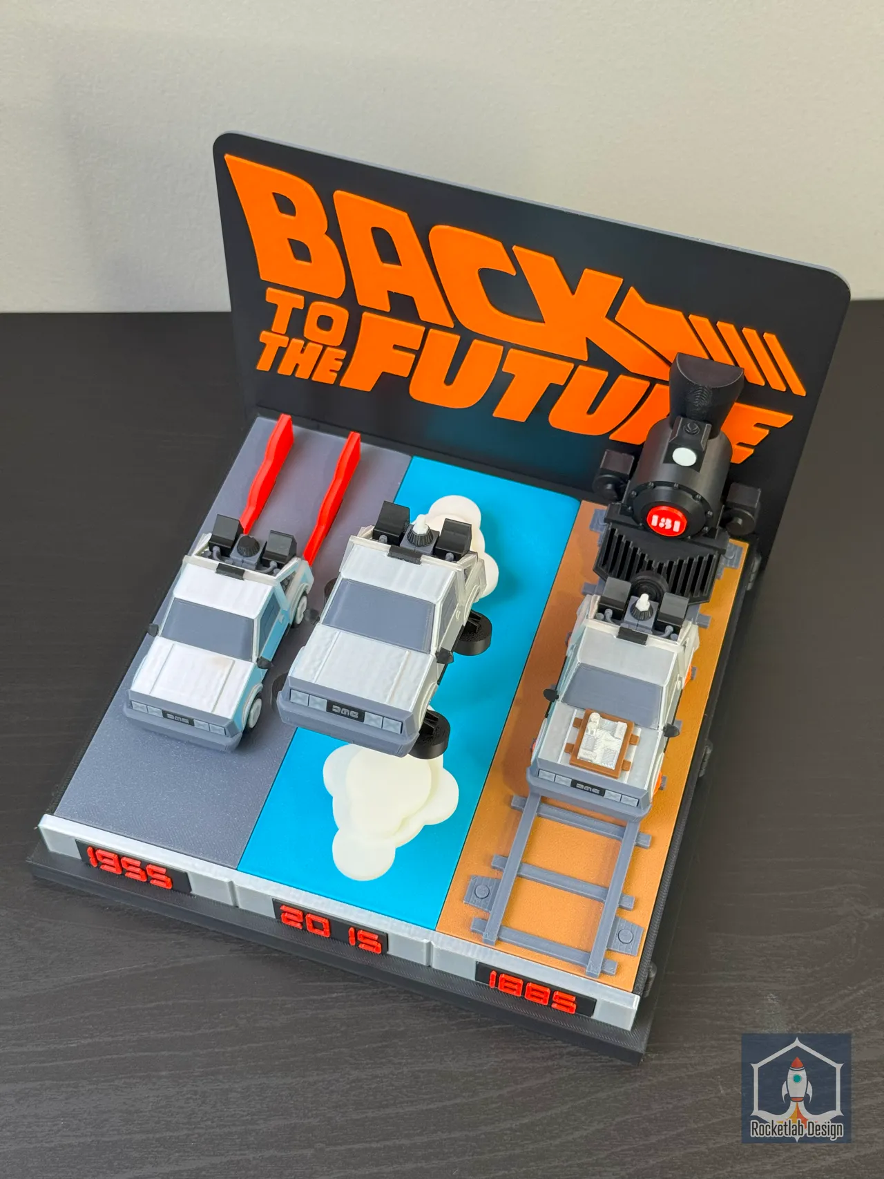 Back to the Future Diorama view 2