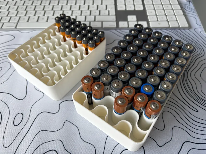 Battery Box Size AA and AAA
