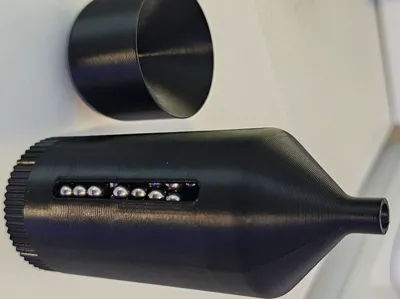 BB canister for 6mm / 0.24in Airsoft / slinghammer