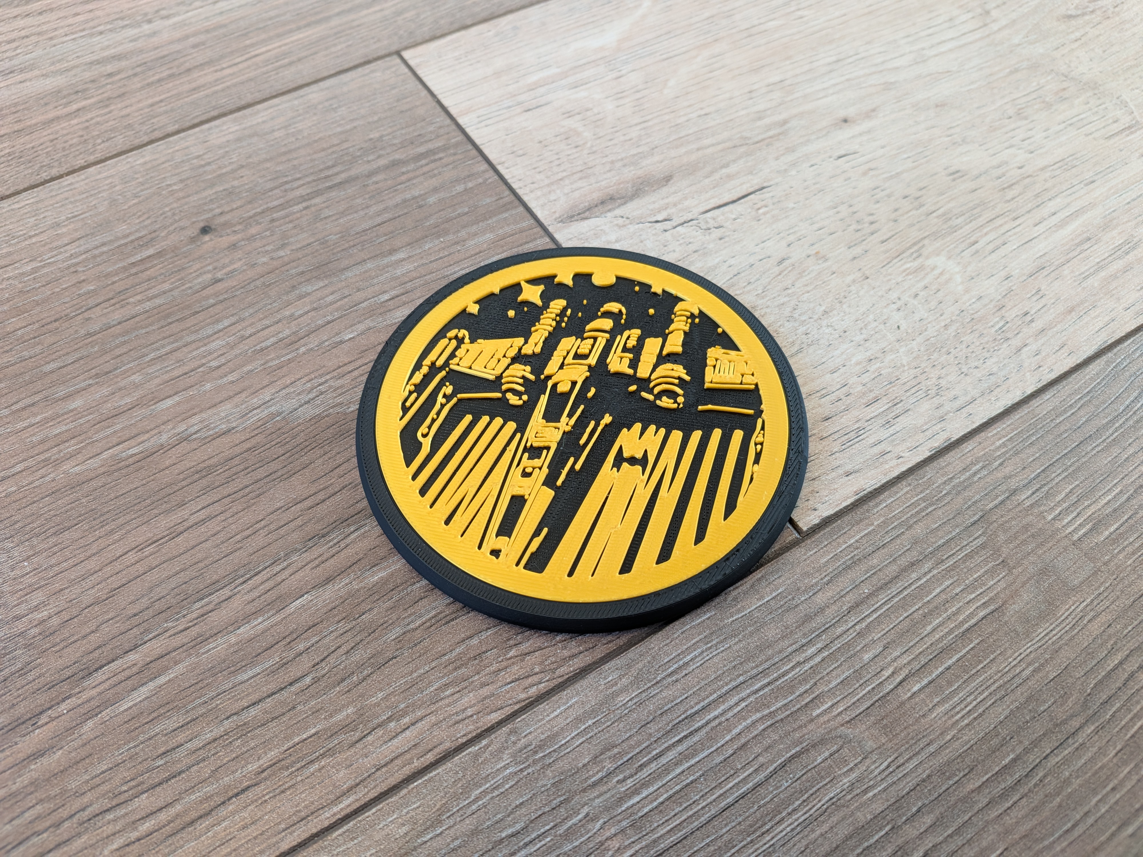 Miniatura 7 do modelo 3D Star Wars Coaster