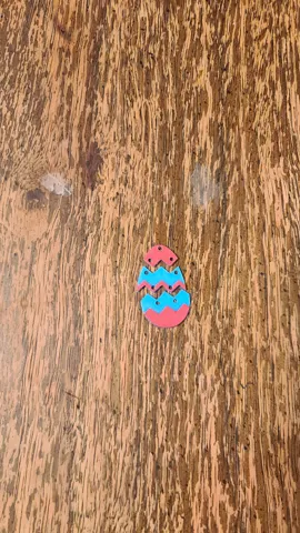 6 Easter Egg Earrings view 2