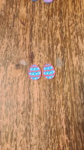 6 Easter Egg Earrings view 3