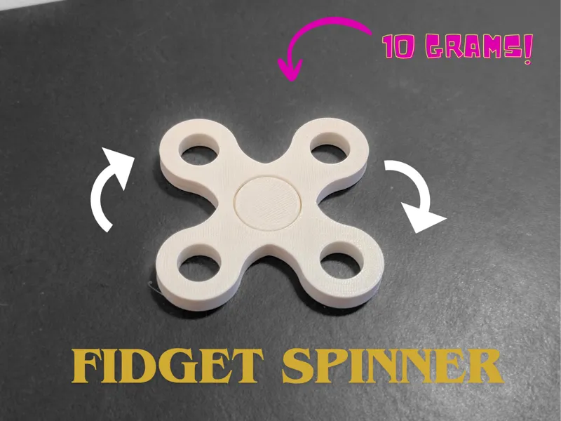 Fidget spinner - Print in place - 10 grams!