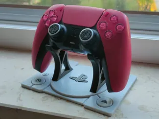 PS5 Controller Stand - PS1 Design 2D