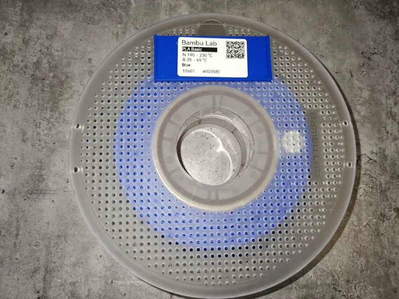 Low Profile Spool Holder for Schmiddis Swatch