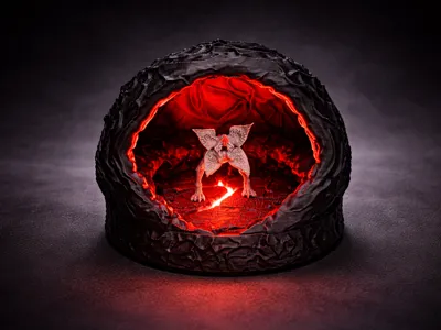 Stranger Things - Led lamp globe