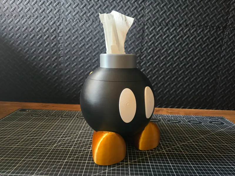 Bob Omb Tissue Holder