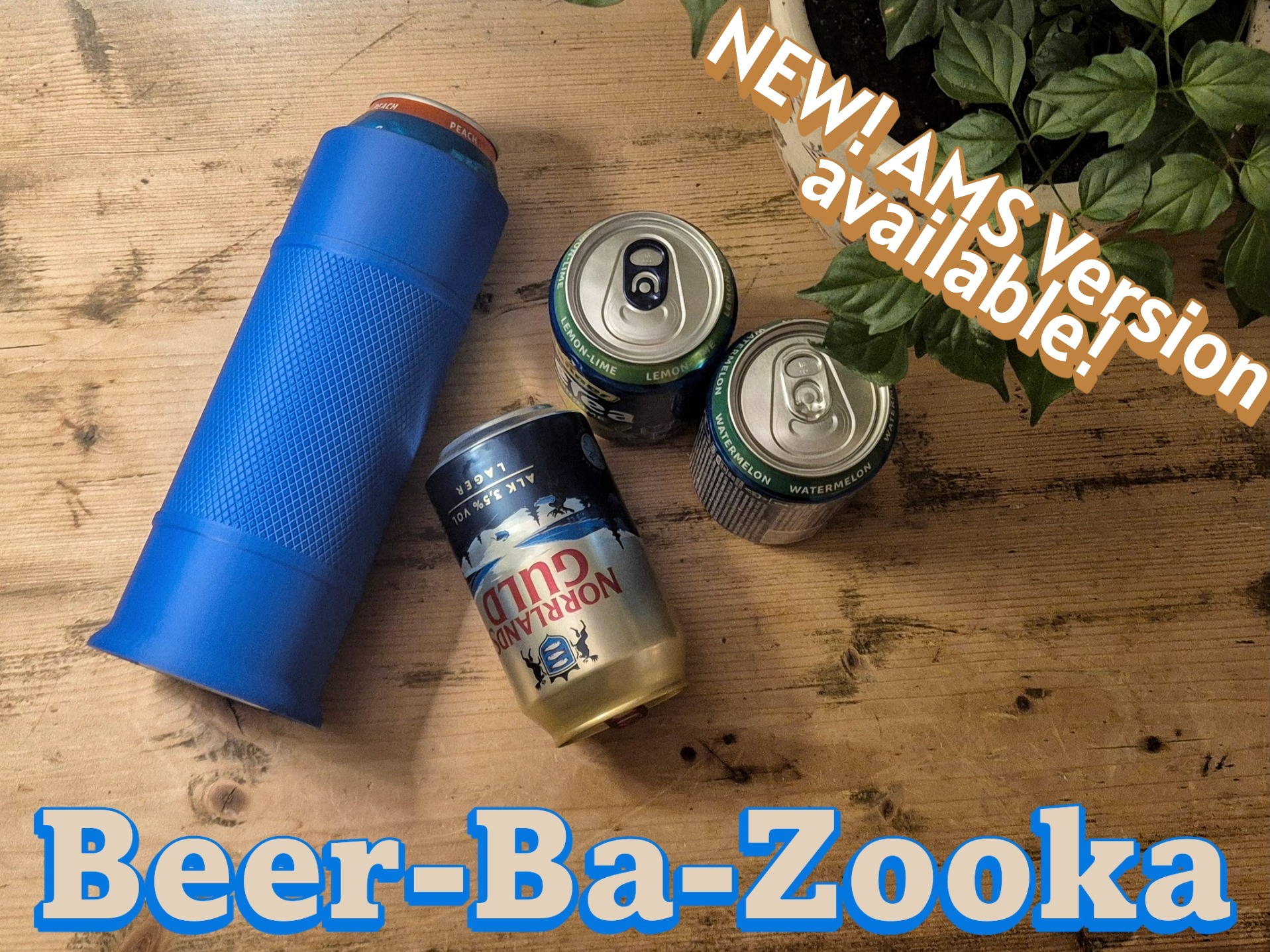 Tactical Beer-Ba-Zooka – 1 and 2 cans EU/US/AU 