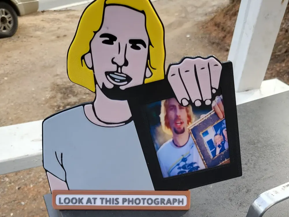 Nickelback Photograph Frame - No AMS