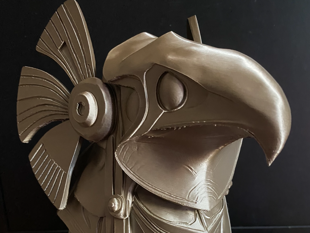 Stargate Alien Soldier Statue