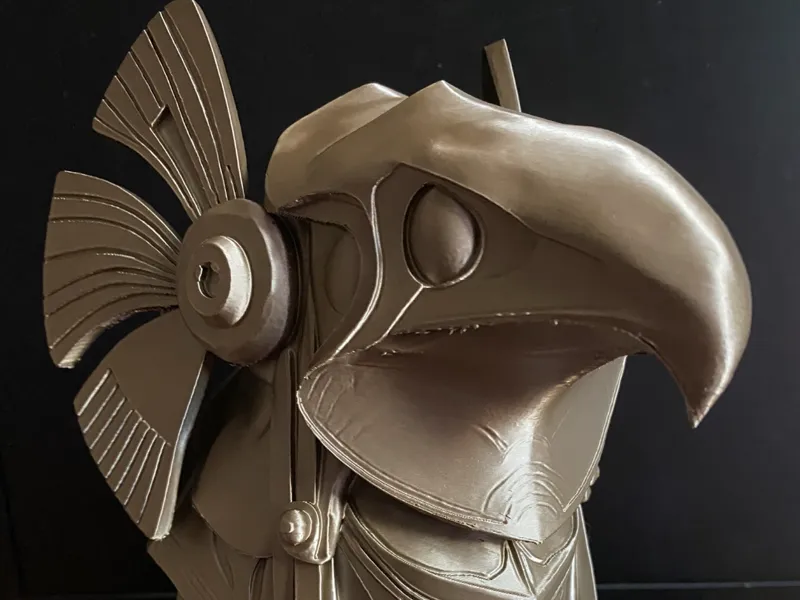 Stargate Alien Soldier Statue