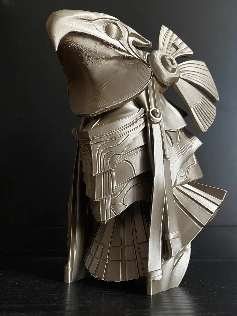 Stargate Alien Soldier Statue - Free 3D Print Model - MakerWorld